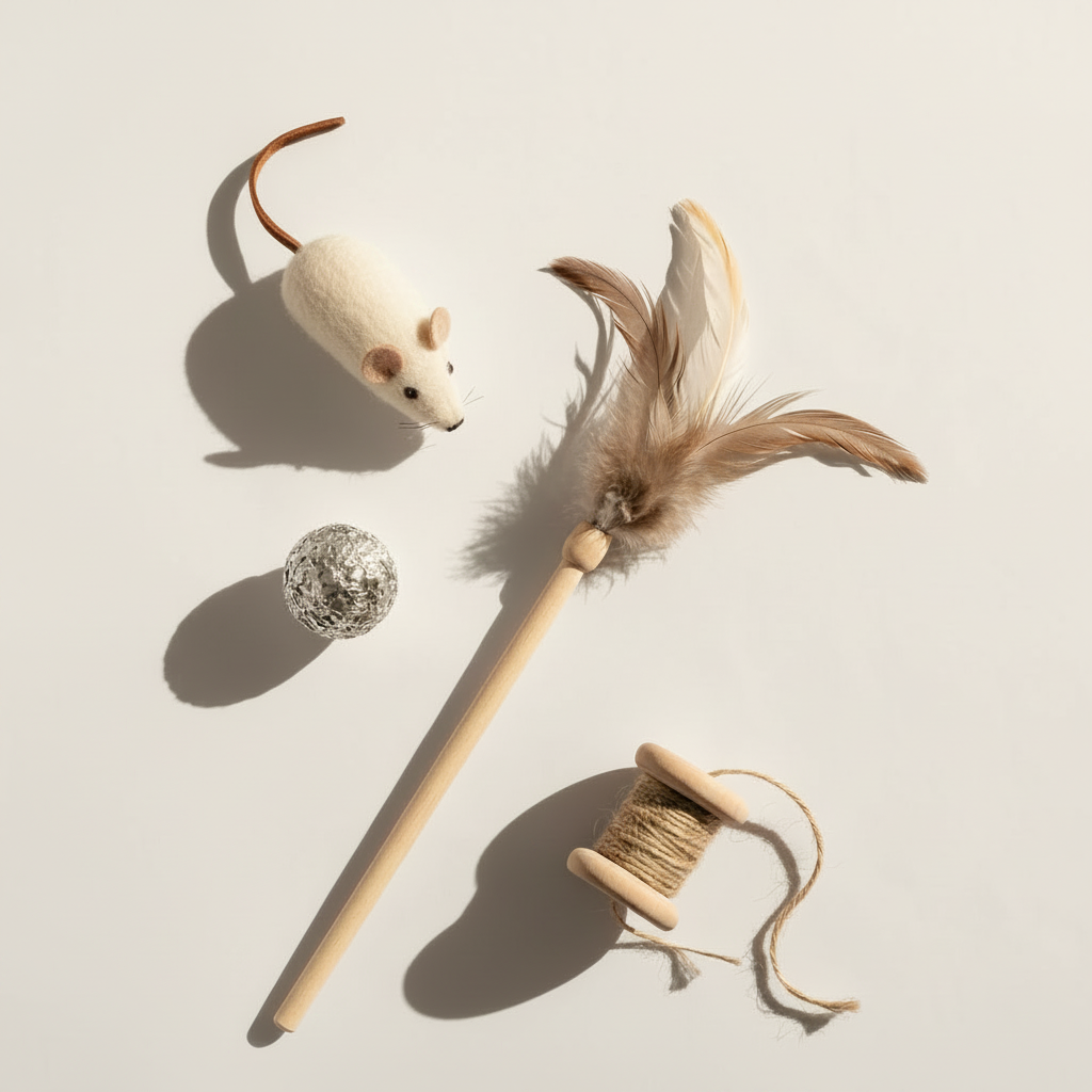 Playtime Cat Toys Beige