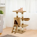 Cat house with scratching post 37.8"