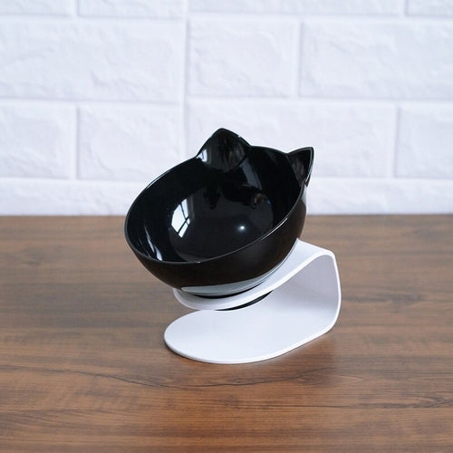 Ergonomic Double Cat Food Bowl