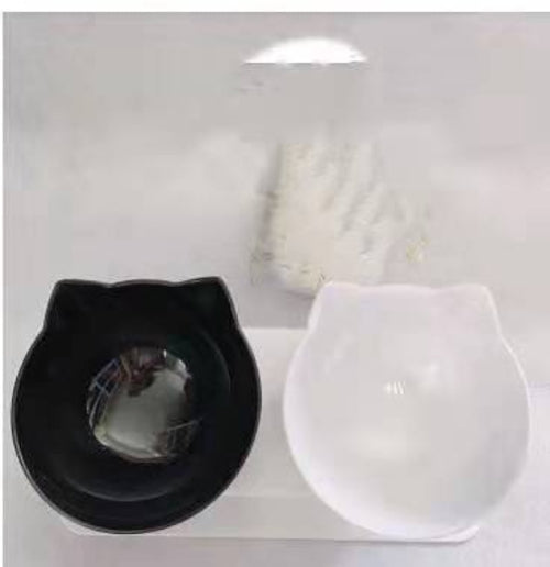 Ergonomic Double Cat Food Bowl
