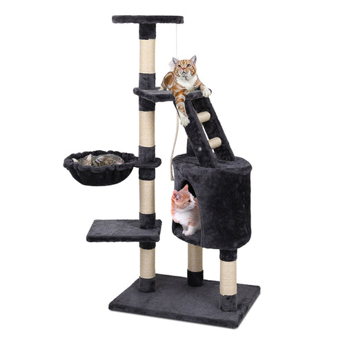 Cat Tree 120cm Scratch Post Tower