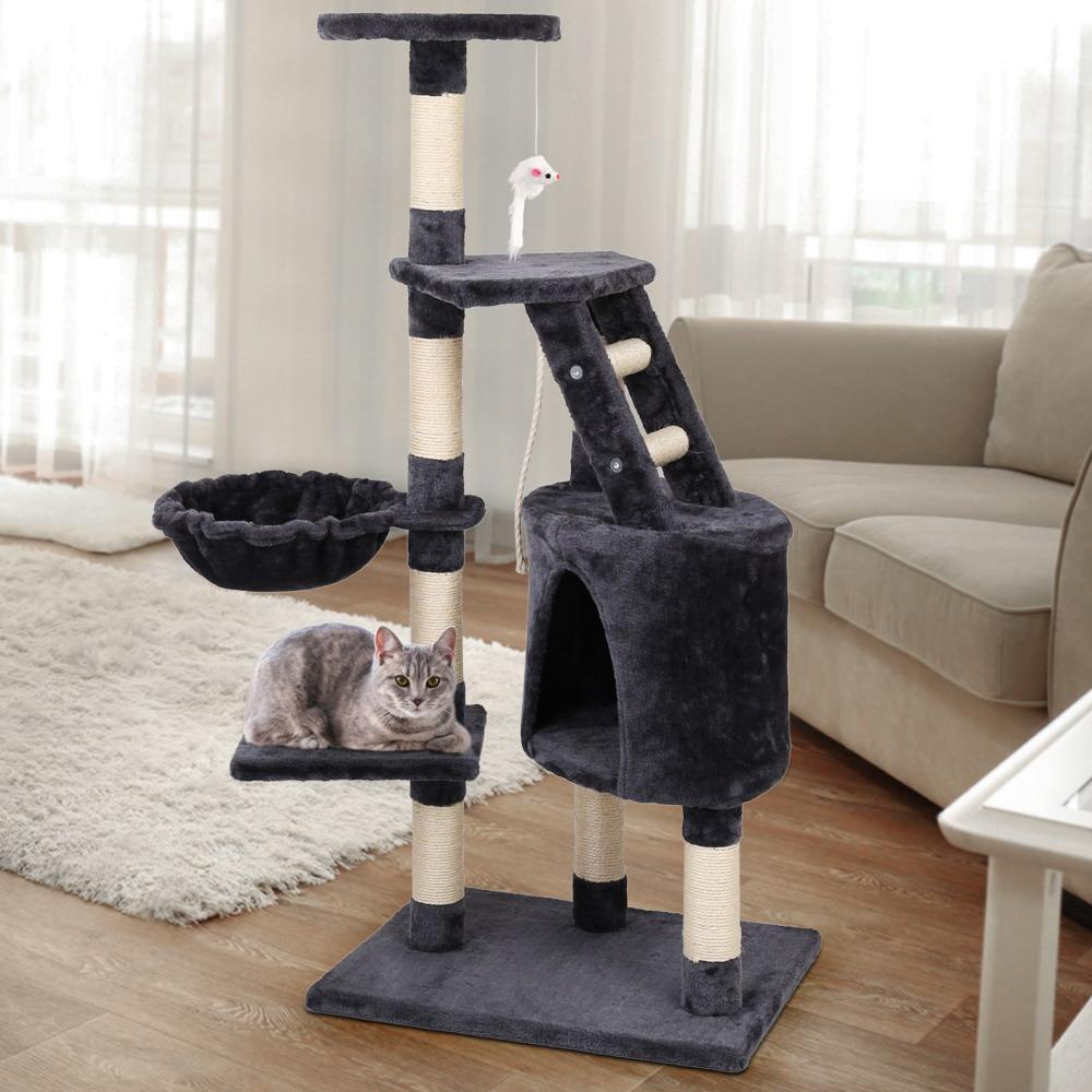 Cat Tree 120cm Scratch Post Tower