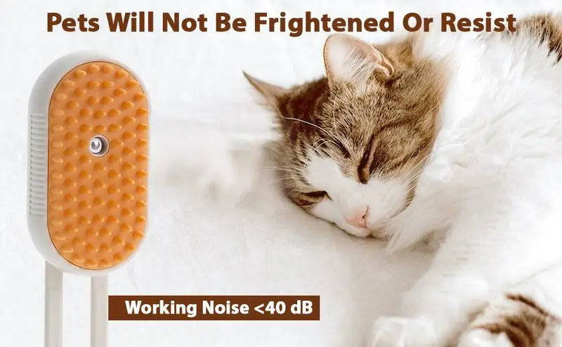 Pet Steam Brush Cat And Dog Deshedder Tool for Grooming