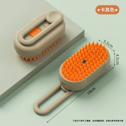 Pet Steam Brush Cat And Dog Deshedder Tool for Grooming