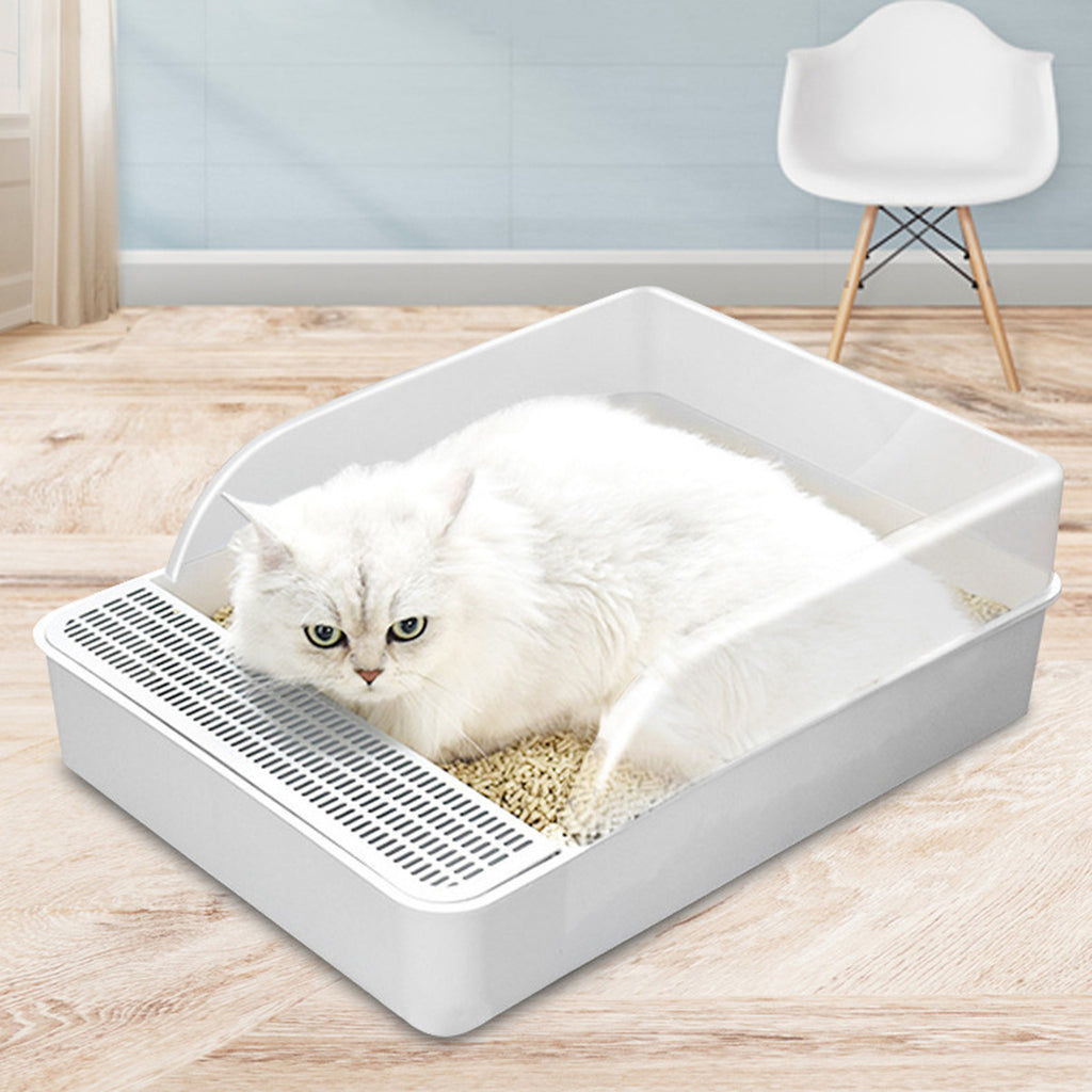 Large Open Cat Litter Box