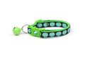 Earth on Black Cat Collar